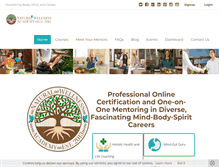Tablet Screenshot of naturalwellnessacademy.org